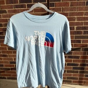 The North Face Sky Blue Short Sleeve Tee